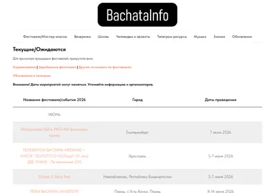 Снимок главной страницы bachatainfo.ru