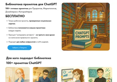 Снимок главной страницы ai-for-product.ru