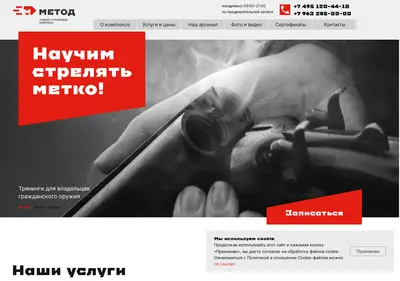 Снимок главной страницы tir.msk.ru