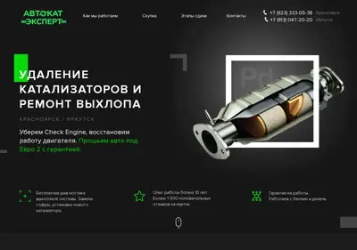 Снимок главной страницы avtokat-expert.ru