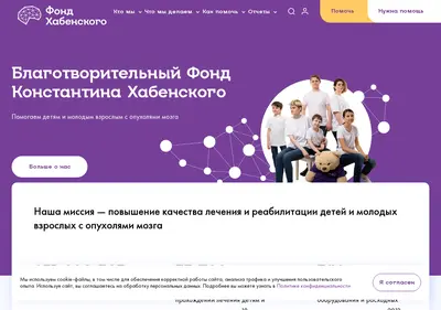 Снимок главной страницы bfkh.ru