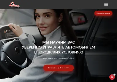 Снимок главной страницы 1school-auto.ru