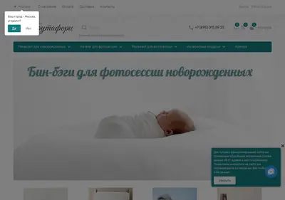 Снимок главной страницы butafori.ru