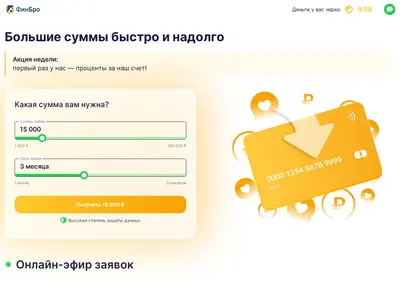 Снимок главной страницы finbro.su
