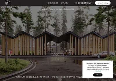 Снимок главной страницы bridges-project.ru