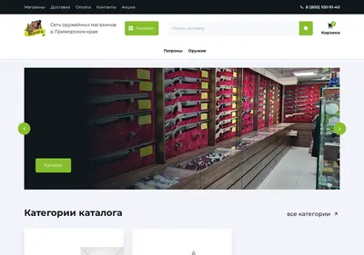 Снимок главной страницы berlogadv.ru