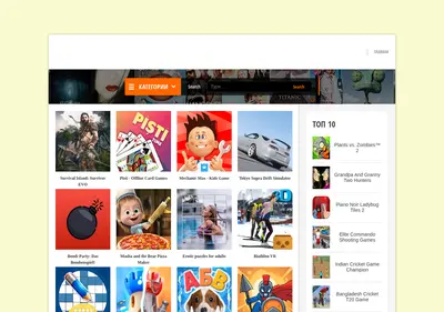 Снимок главной страницы android-quests.ru