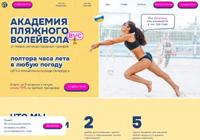 Снимок главной страницы bvcschool.ru