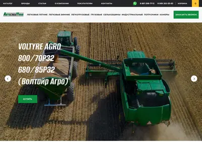 Снимок главной страницы avspecshina.ru