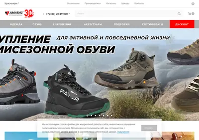 Снимок главной страницы amatis24.ru