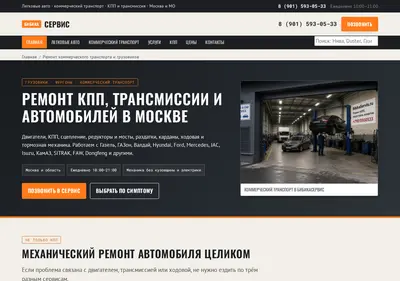 Снимок главной страницы bibikaservis.ru