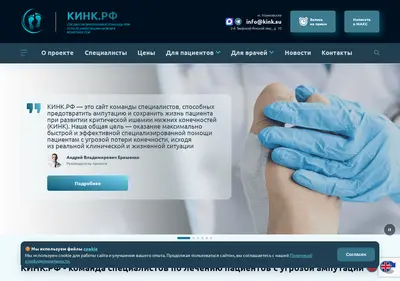 Снимок главной страницы kink.su