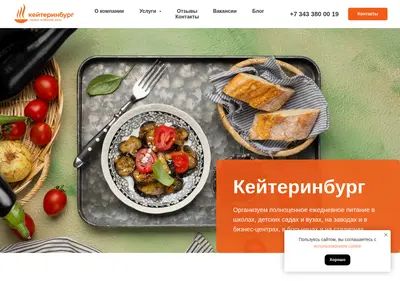 Снимок главной страницы caterinburg.ru