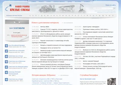 Снимок главной страницы airaces.ru