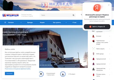 Снимок главной страницы 33bears-shop.ru