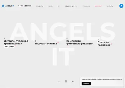 Снимок главной страницы angelsit.ru