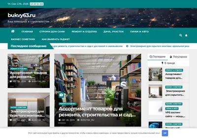 Снимок главной страницы bukvy63.ru
