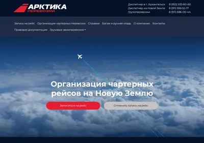 Снимок главной страницы ap-avia.ru
