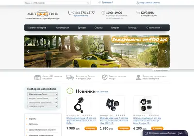 Снимок главной страницы a193.ru