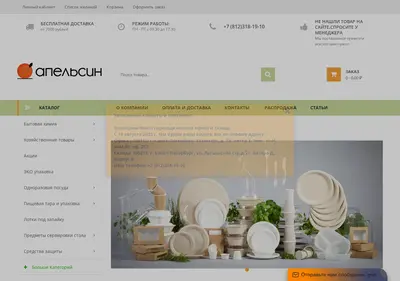 Снимок главной страницы apelsin.su