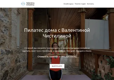 Снимок главной страницы chistilina.ru