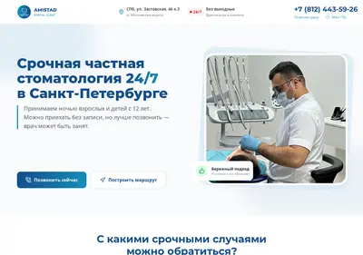 Снимок главной страницы amistad24.ru