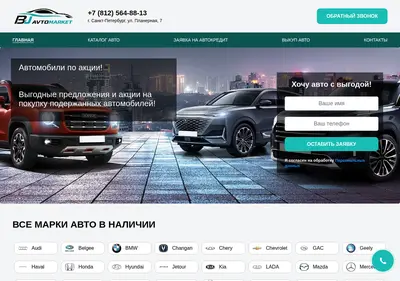 Снимок главной страницы buavtomarket.ru