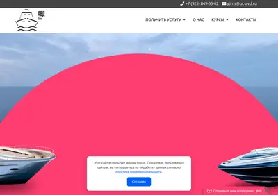 Снимок главной страницы avd-gims.ru