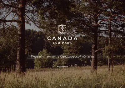 Снимок главной страницы canada-park.ru