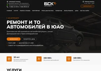 Снимок главной страницы b-sk.ru